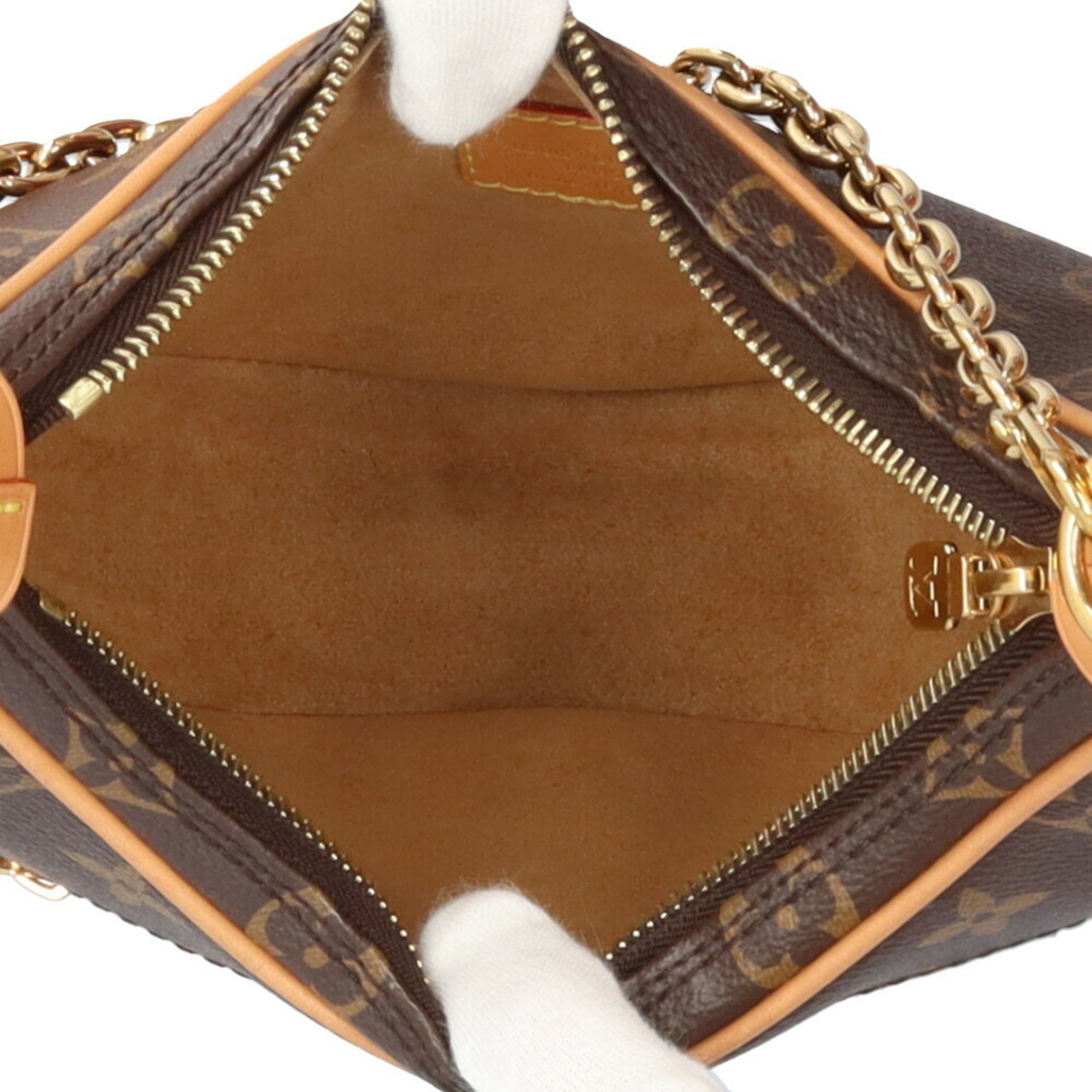 Louis Vuitton Louis Vuitton Loop Monogram Shoulder Bag in Canvas, M81098, Brown, Women's, LOUIS VUITTON Size ONE SIZE - 6 Thumbnail