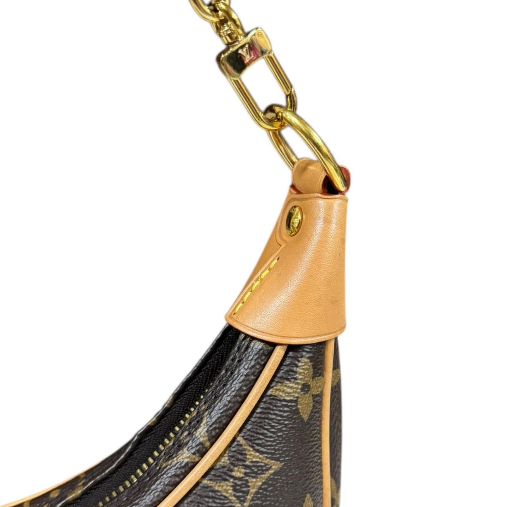 Louis Vuitton Louis Vuitton Loop Monogram Shoulder Bag in Canvas, M81098, Brown, Women's, LOUIS VUITTON Size ONE SIZE - 12 Thumbnail