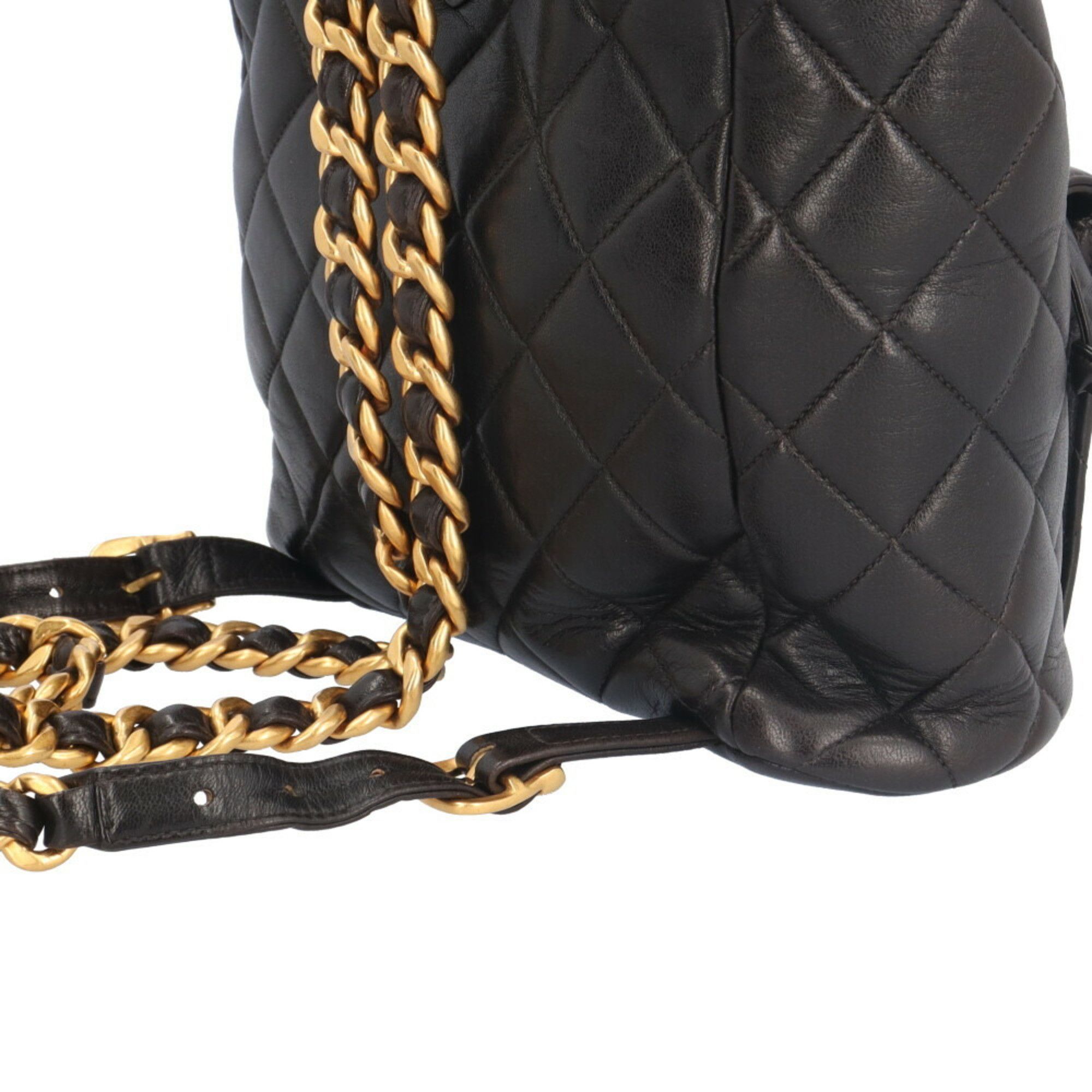 Chanel CHANEL Matelasse Backpack/Daypack, Chanel Lambskin, Women's, Size ONE SIZE - 10 Thumbnail