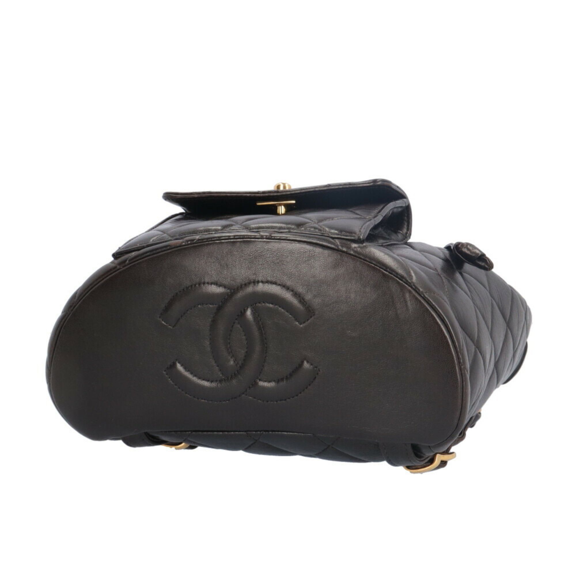 Chanel CHANEL Matelasse Backpack/Daypack, Chanel Lambskin, Women's, Size ONE SIZE - 5 Thumbnail