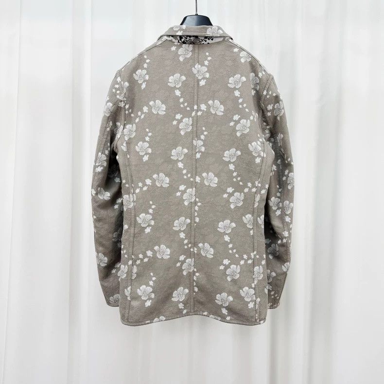 Hermes Hermes Floral Cotton-Linen Blazer - dmc Size US M / EU 48-50 / 2 - 2 Thumbnail