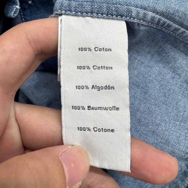 Hermes Hermes Denim Pocket Shirt - dmc Size US M / EU 48-50 / 2 - 3 Thumbnail