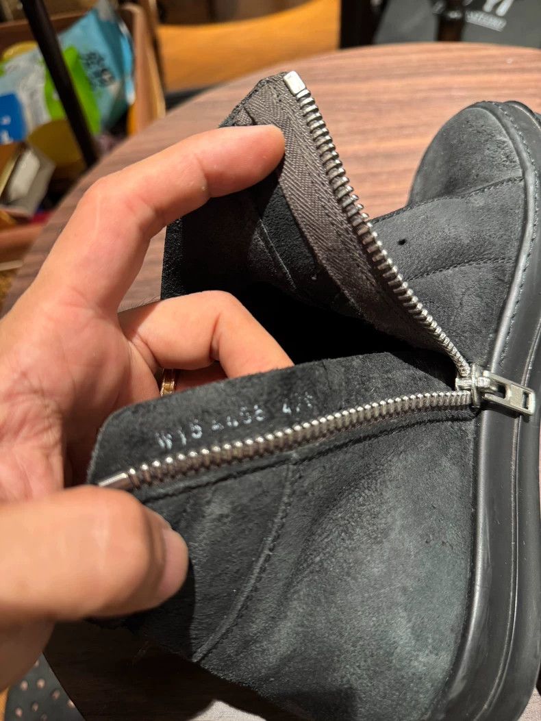 Rick Owens Rick Owens Island Dunk Suede Zip Boots - dmc Size US 8 / EU 41 - 6 Thumbnail