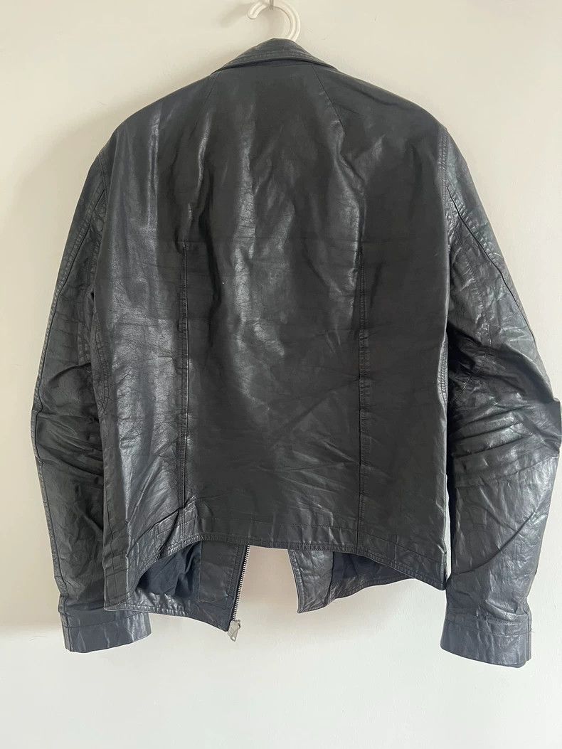 Rick Owens Rick Owens Leather Jacket Size 50 - dmc Size US L / EU 52-54 / 3 - 2 Thumbnail