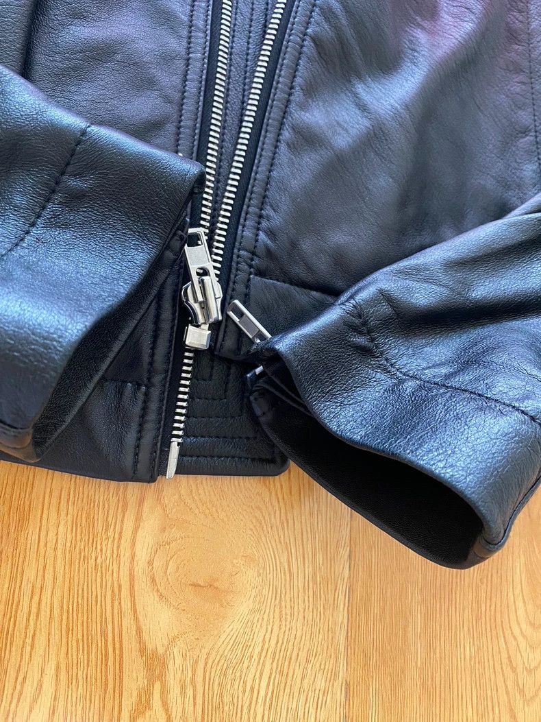 Rick Owens RICK OWENS Leather Jacket Size 48 - dmc Size US M / EU 48-50 / 2 - 8 Thumbnail