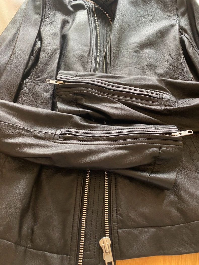 Rick Owens RICK OWENS Leather Jacket Size 48 - dmc Size US M / EU 48-50 / 2 - 6 Thumbnail