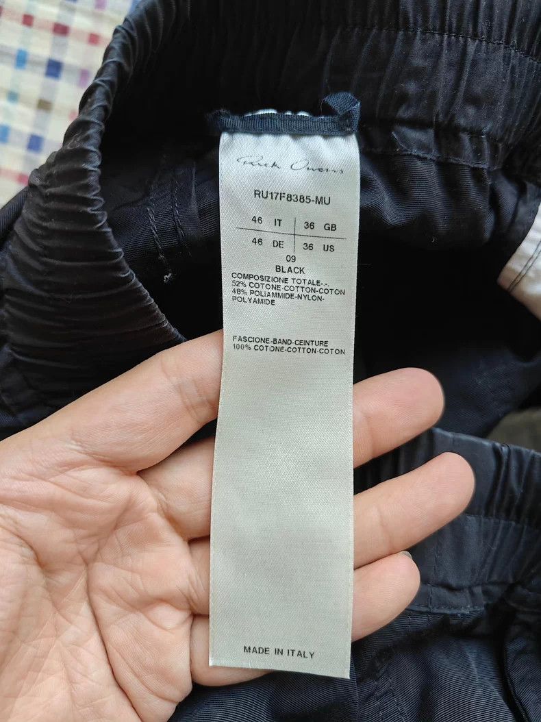 Rick Owens Rick Owens Men's Cropped Cargo Shorts - dmc Size US 34 / EU 50 - 3 Thumbnail
