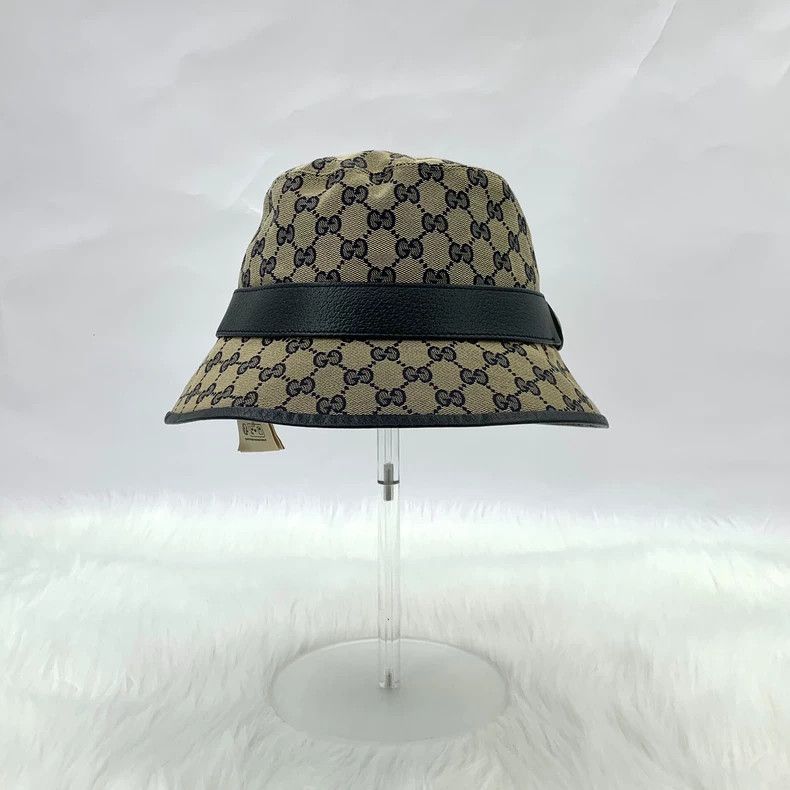 Gucci Gucci Logo Jacquard Bucket Hat - dmc Size ONE SIZE - 3 Thumbnail