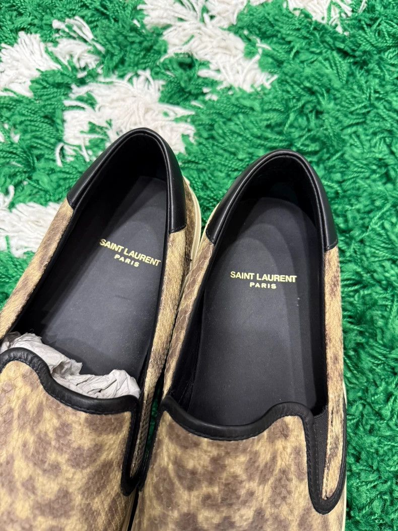 Saint Laurent Paris Saint Laurent Snake Scale Slip Ons - dmc Size US 11 / EU 44 - 3 Thumbnail