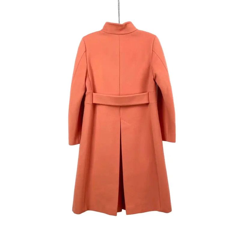 Max Mara MaxMara Orange Wool Coat for Women 0089 Size ONE SIZE - 2 Thumbnail