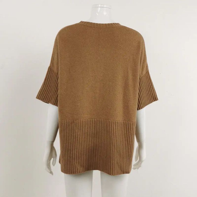 Max Mara MaxMara Camel Cashmere Sweater for Women 0089 Size XS / US 0-2 / IT 36-38 - 2 Thumbnail