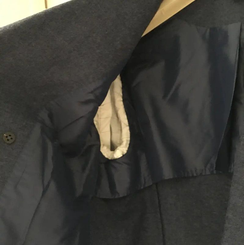 Max Mara MaxMara Women's Double-Breasted Wool Jacket 0089 Size XS / US 0-2 / IT 36-38 - 9 Thumbnail