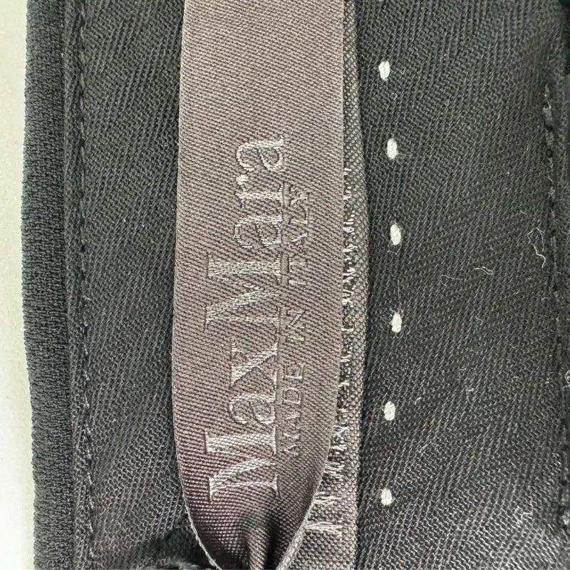 Max Mara MaxMara Black Acetate Casual Pants for Women 0089 Size 24" / US 00 / IT 34 - 5 Thumbnail