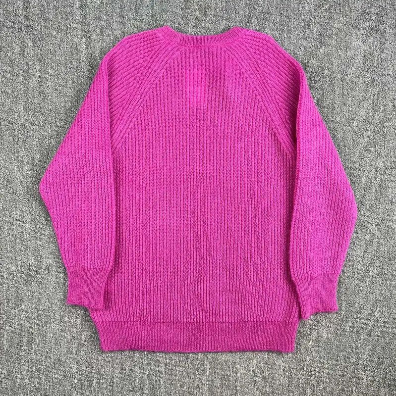 Max Mara MaxMara Purple Mohair Women's Pullover Sweater 0089 Size L / US 10 / IT 46 - 2 Thumbnail
