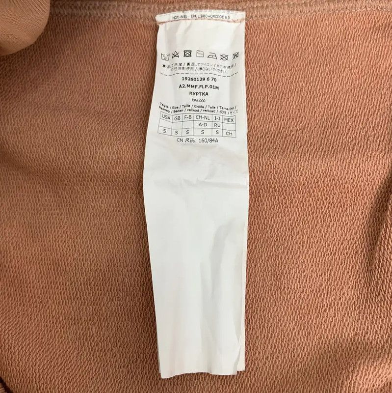 Max Mara MaxMara Orange Cotton Women's Hoodie 0089 Size S / US 4 / IT 40 - 6 Thumbnail