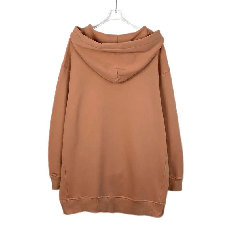 Max Mara MaxMara Orange Cotton Women's Hoodie 0089 Size S / US 4 / IT 40 - 2 Thumbnail