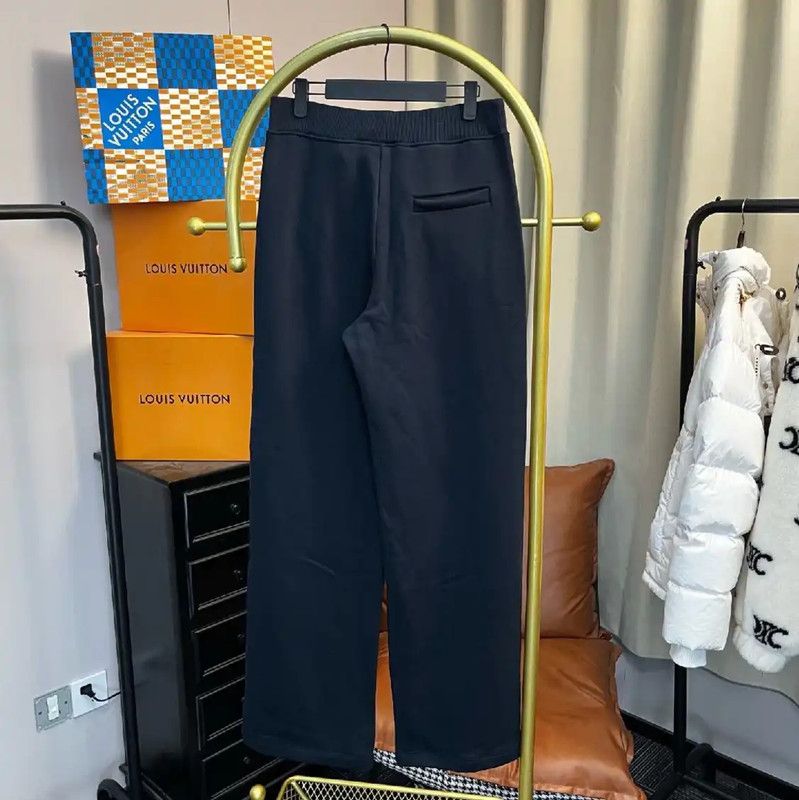 Max Mara MaxMara Cotton Casual Pants in Deep Blue 0089 Size 22" - 2 Thumbnail
