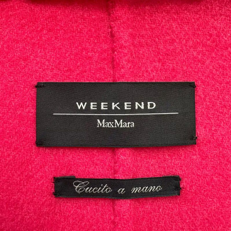 Max Mara MaxMara Pink Wool Women's Cardigan 0089 Size M / US 6-8 / IT 42-44 - 9 Thumbnail
