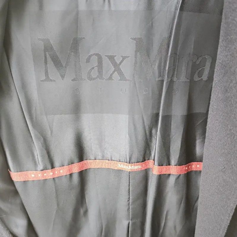 Max Mara MaxMara Stylish Navy Blue Wool Mid-Length Coat 0089 Size M / US 6-8 / IT 42-44 - 3 Thumbnail