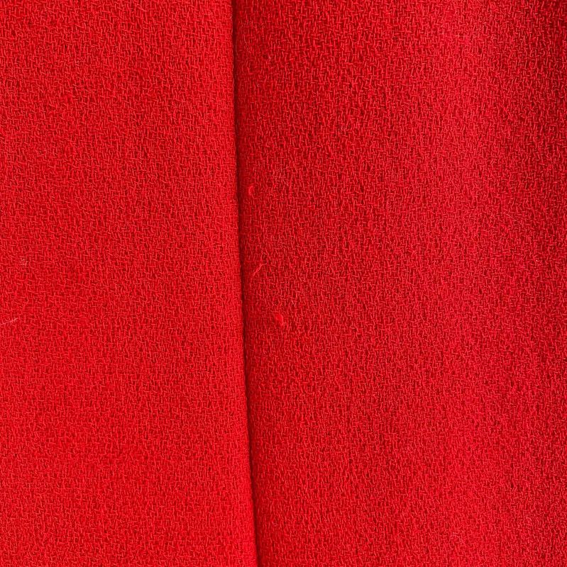 Max Mara MaxMara Women's Red Wool Coat for Spring and Autumn 0089 Size XS / US 0-2 / IT 36-38 - 9 Thumbnail