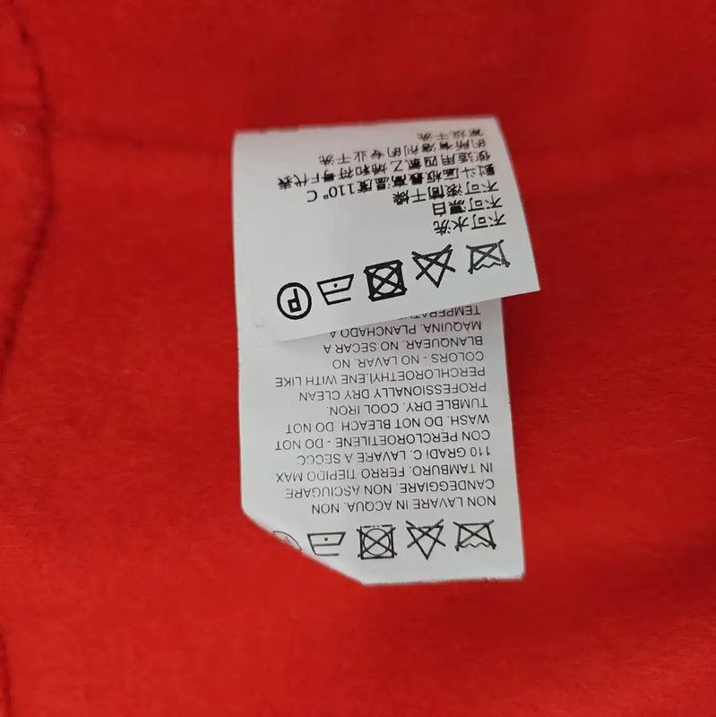 Max Mara MaxMara Red Wool Long Coat for Women 0089 Size L / US 10 / IT 46 - 7 Thumbnail