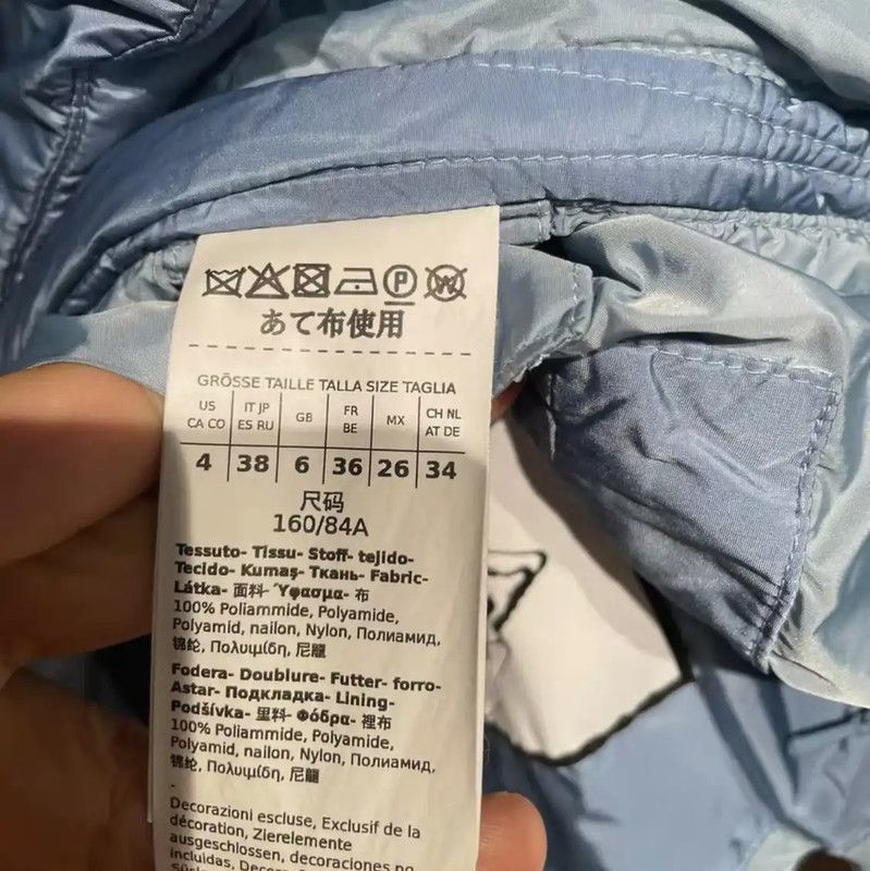 Max Mara MaxMara Blue Women's Down Jacket 0089 Size S / US 4 / IT 40 - 4 Thumbnail