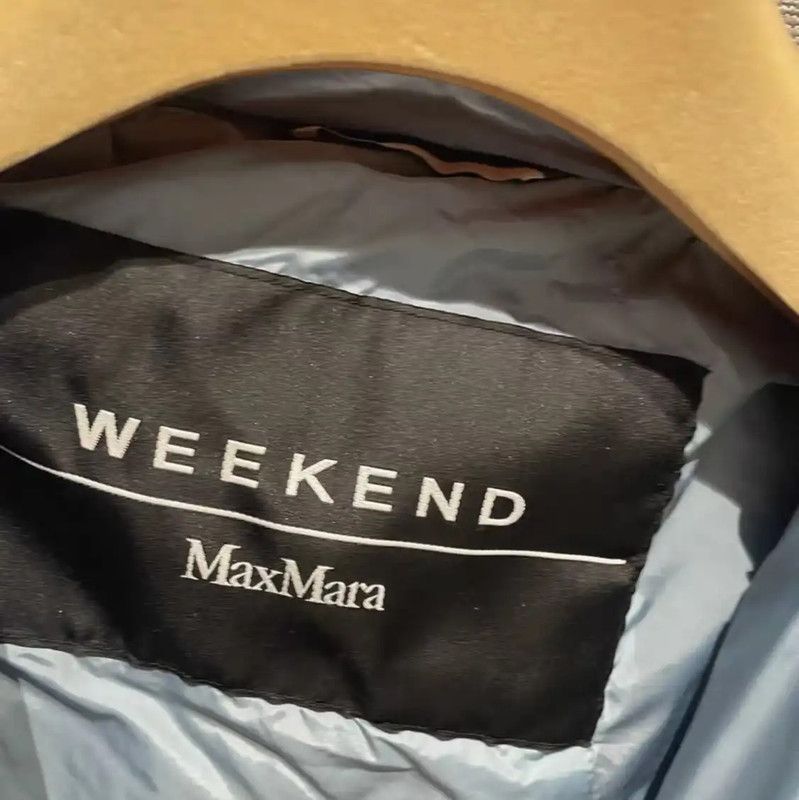 Max Mara MaxMara Blue Women's Down Jacket 0089 Size S / US 4 / IT 40 - 2 Thumbnail