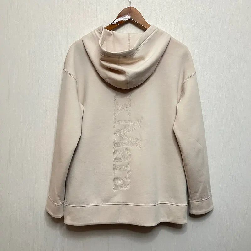 Max Mara MaxMara Beige Cotton Women's Jacket 0089 Size S / US 4 / IT 40 - 2 Thumbnail