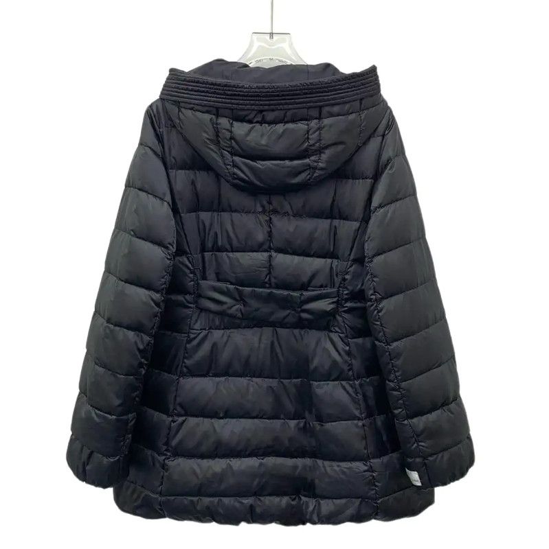 Max Mara MaxMara Women's Black Nylon Puffer Jacket 0089 Size ONE SIZE - 2 Thumbnail