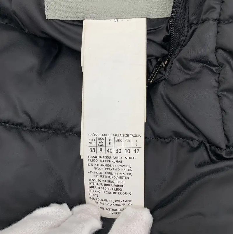 Max Mara MaxMara Women's Black Nylon Puffer Jacket 0089 Size ONE SIZE - 6 Thumbnail