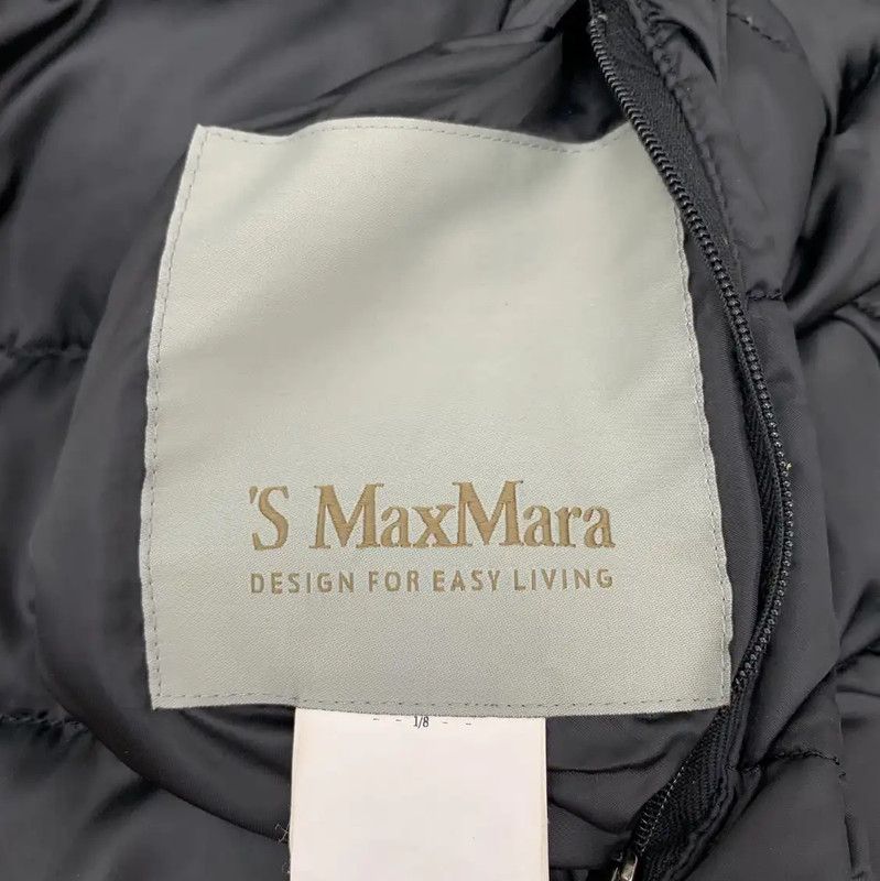 Max Mara MaxMara Women's Black Nylon Puffer Jacket 0089 Size ONE SIZE - 5 Thumbnail