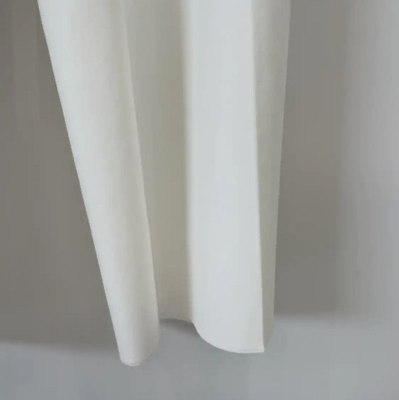Max Mara MaxMara Elegant White Cotton Casual Pants 0089 Size 22" - 4 Thumbnail
