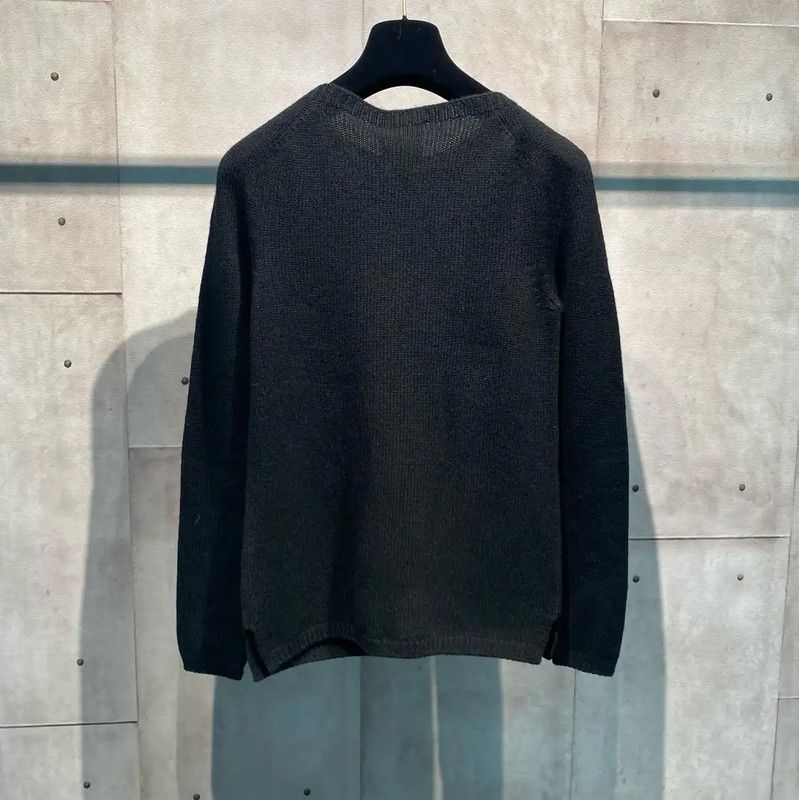 Max Mara MaxMara Black Cashmere Long Sleeve Sweater 0089 Size M / US 6-8 / IT 42-44 - 3 Thumbnail