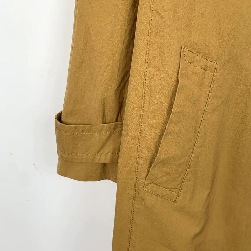 Max Mara MaxMara Brown Cotton Trench Coat 0089 Size S / US 4 / IT 40 - 5 Thumbnail