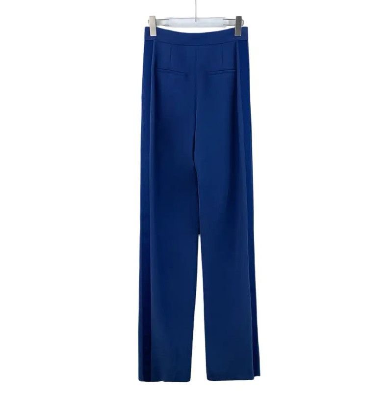 Max Mara MaxMara Blue Casual Pants for Women 0089 Size 23" - 2 Thumbnail