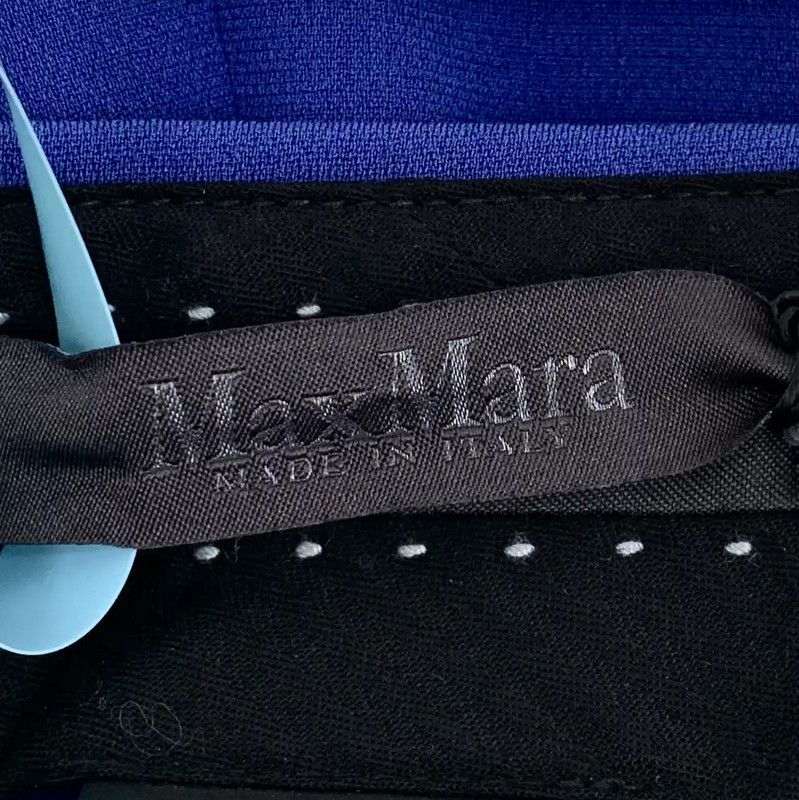 Max Mara MaxMara Blue Casual Pants for Women 0089 Size 23" - 5 Thumbnail