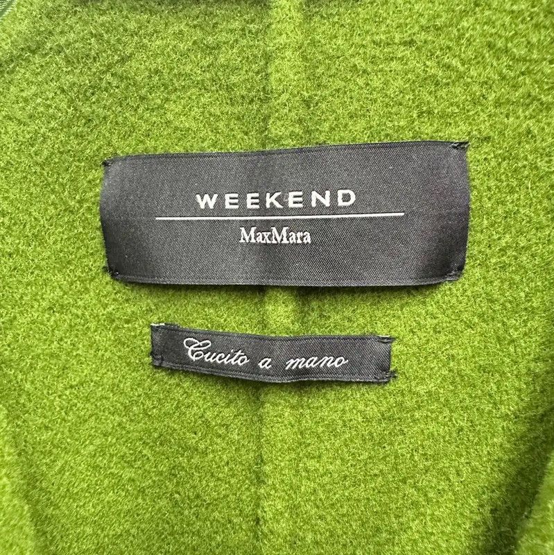 Max Mara MaxMara Green Women's Jacket Size L 0089 Size L / US 10 / IT 46 - 4 Thumbnail