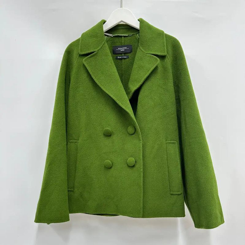 Max Mara MaxMara Green Women's Jacket Size L 0089 Size L / US 10 / IT 46 - 2 Thumbnail