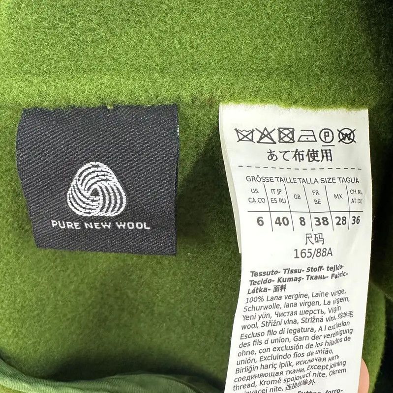 Max Mara MaxMara Green Women's Jacket Size L 0089 Size L / US 10 / IT 46 - 6 Thumbnail