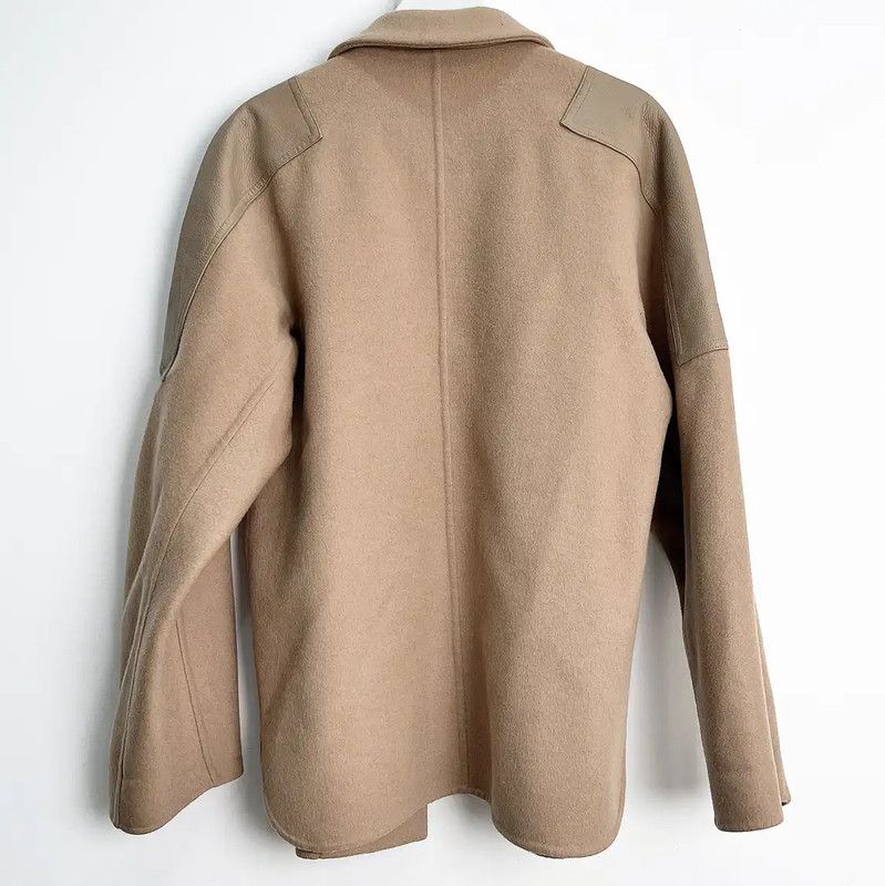 Max Mara MaxMara Women's Khaki Outerwear 0089 Size ONE SIZE - 6 Thumbnail