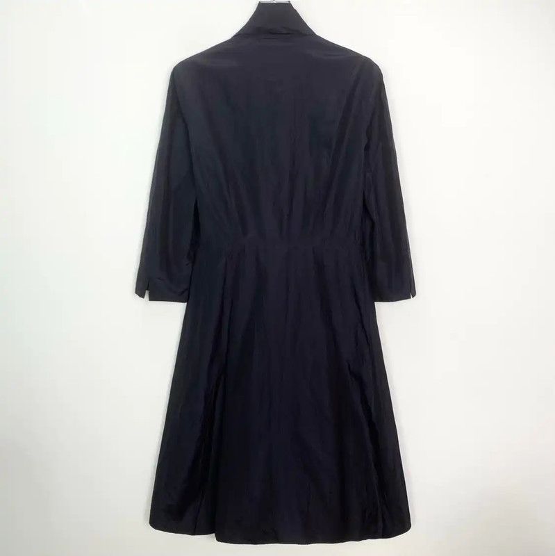 Max Mara MaxMara Navy Cotton Women's Trench Coat 0089 Size S / US 4 / IT 40 - 2 Thumbnail