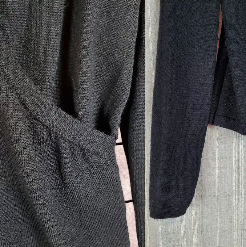 Max Mara MaxMara Black Wool Long Sleeve Sweater 0089 Size S / US 4 / IT 40 - 8 Thumbnail
