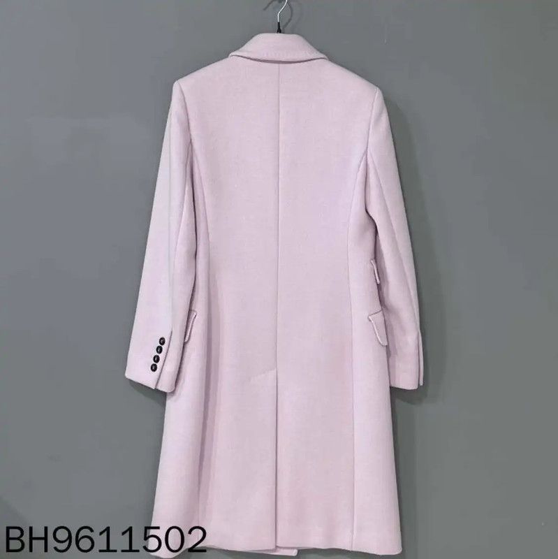 Max Mara MaxMara Lightweight Pink Women's Coat 0089 Size ONE SIZE - 3 Thumbnail