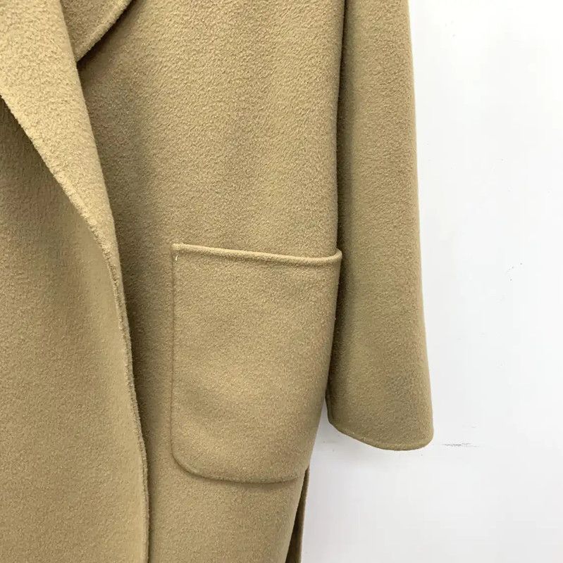 Max Mara MaxMara Brown Wool Women's Coat 0089 Size S / US 4 / IT 40 - 4 Thumbnail