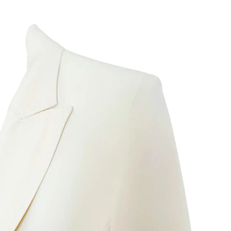 Max Mara MaxMara Beige Women's Polyester Trench Coat 0089 Size XS / US 0-2 / IT 36-38 - 3 Thumbnail