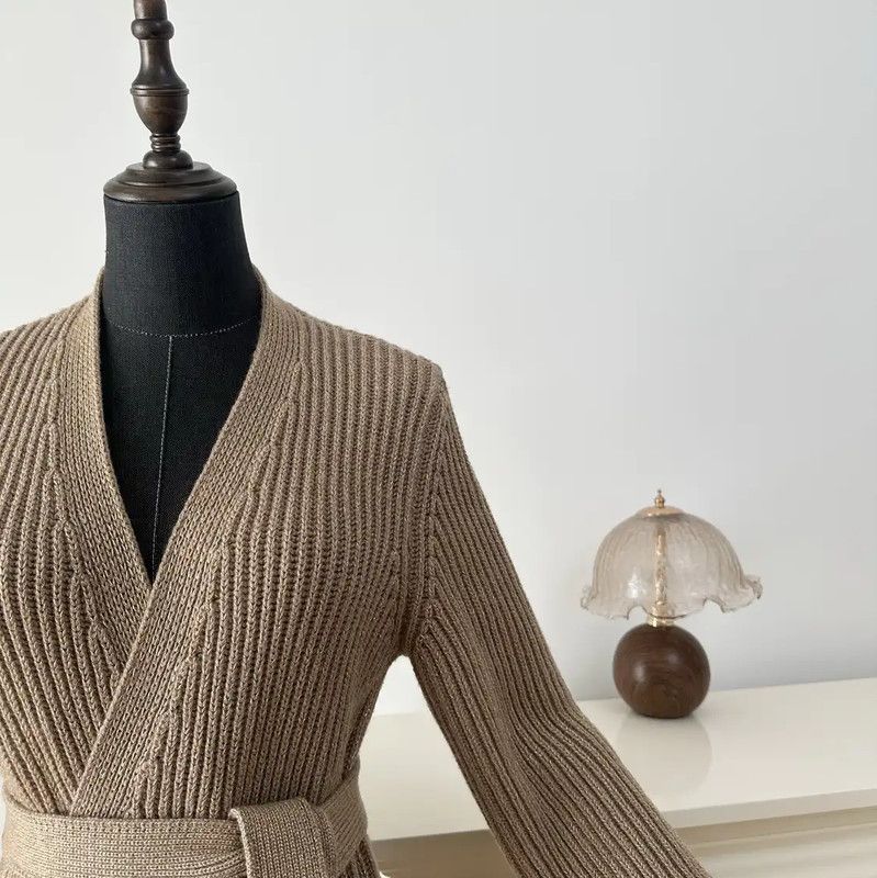 Max Mara MaxMara Camel Wool Pullover Sweater 0089 Size M / US 6-8 / IT 42-44 - 6 Thumbnail