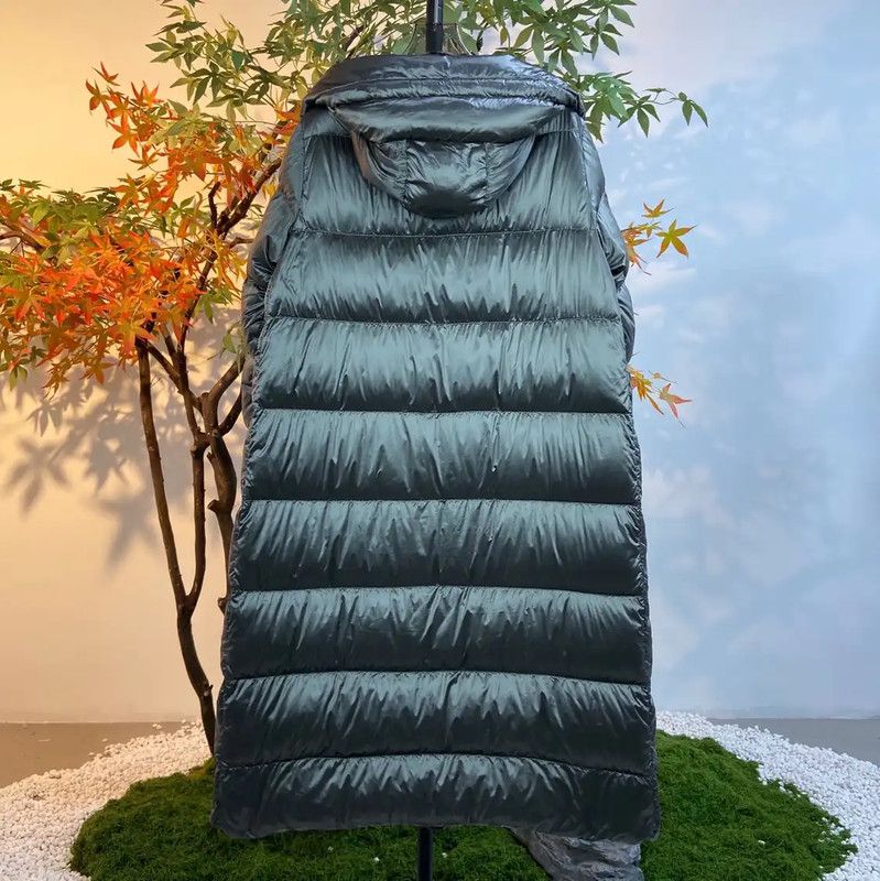 Max Mara MaxMara Women's Black Nylon Down Coat 0089 Size M / US 6-8 / IT 42-44 - 2 Thumbnail