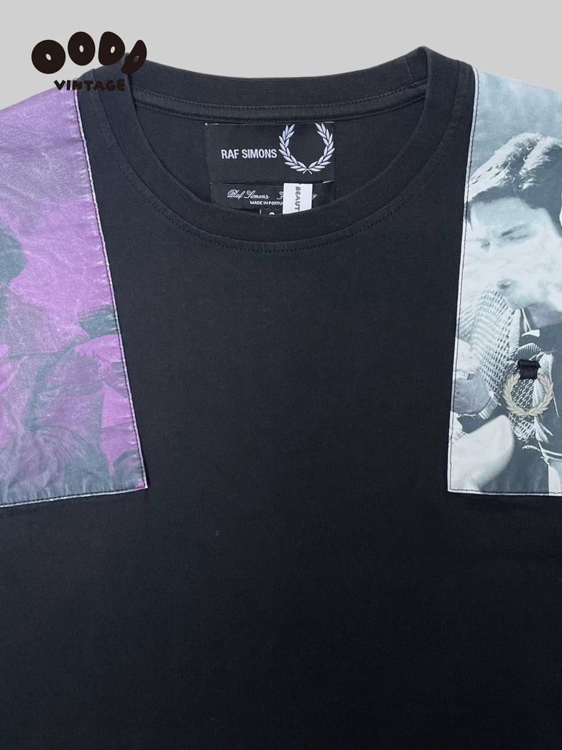 Raf Simons Raf Simons x Fred Perry Portrait T-Shirt - dmc Size US M / EU 48-50 / 2 - 3 Thumbnail