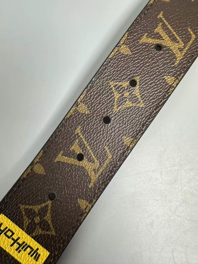 Louis Vuitton Louis Vuitton Monogram Logo Belt - dmc Size ONE SIZE - 8 Thumbnail