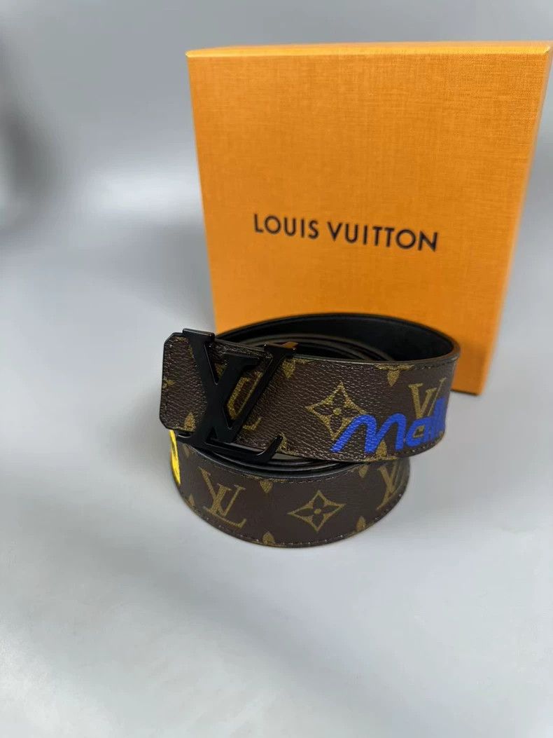 Louis Vuitton Louis Vuitton Monogram Logo Belt - dmc Size ONE SIZE - 4 Thumbnail